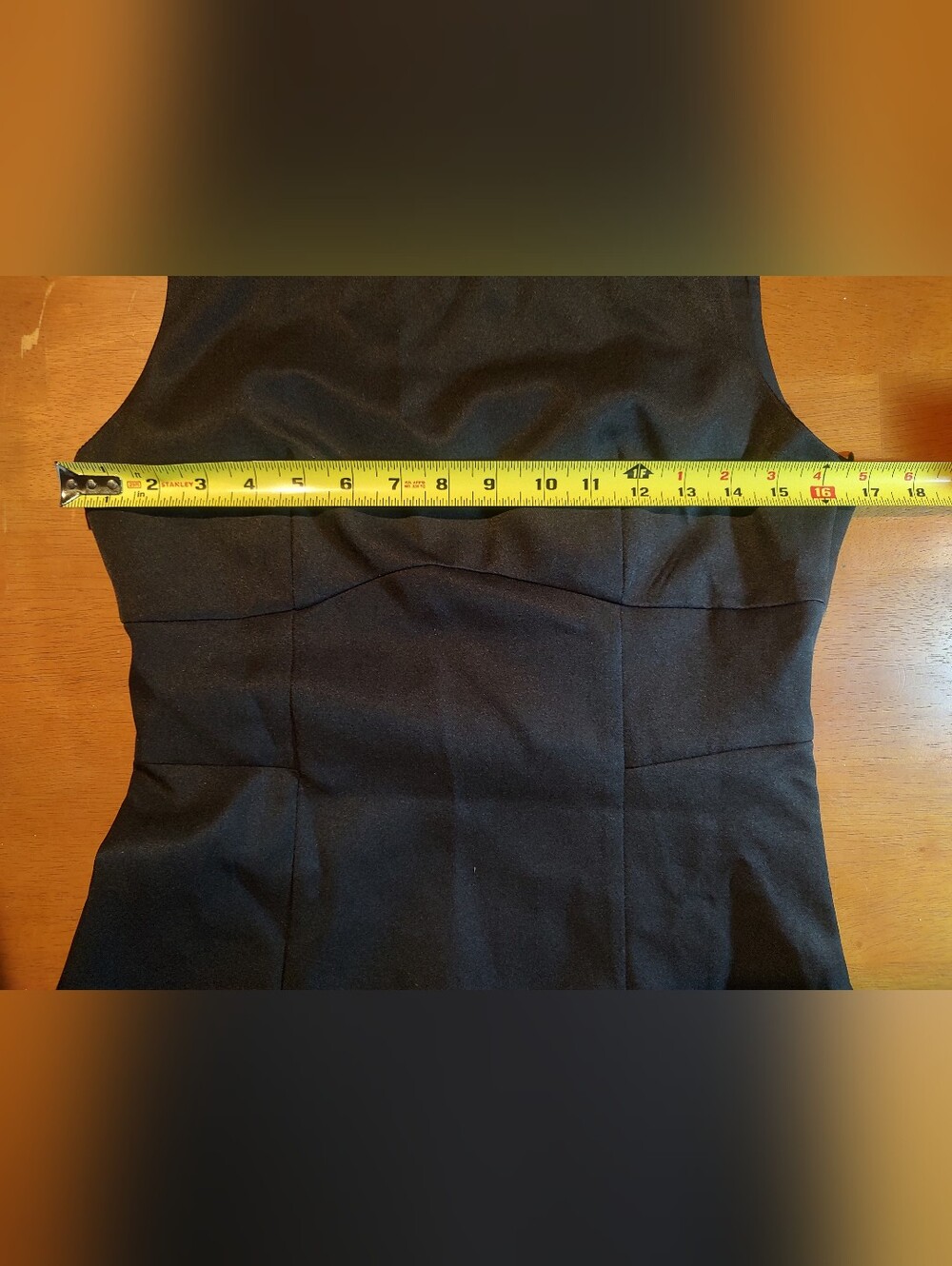 🏵️ Peppermayo Lulita Black Scoop Back Mini Dress NWT Size 6 - Picture 10 of 11